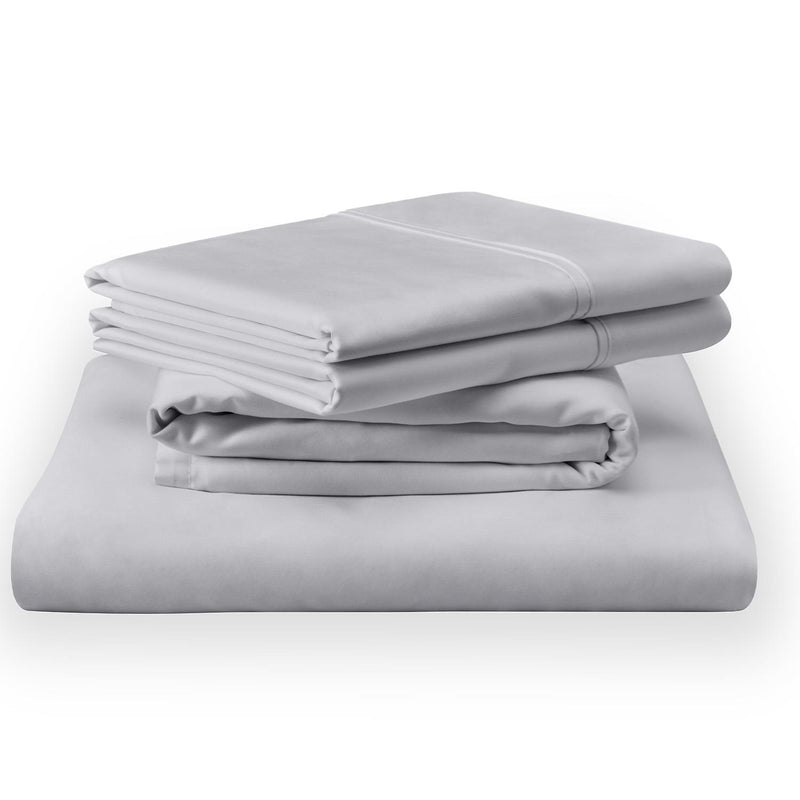  Tempur-Pedic TEMPUR Classic Cotton Sheet Set Sleepy Silver Mist (Split California King) IMAGE 2