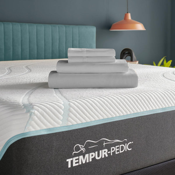  Tempur-Pedic TEMPUR Classic Cotton Sheet Set Sleepy Silver Mist (King) IMAGE 1