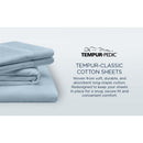  Tempur-Pedic TEMPUR Classic Cotton Sheet Set White (Twin) IMAGE 14
