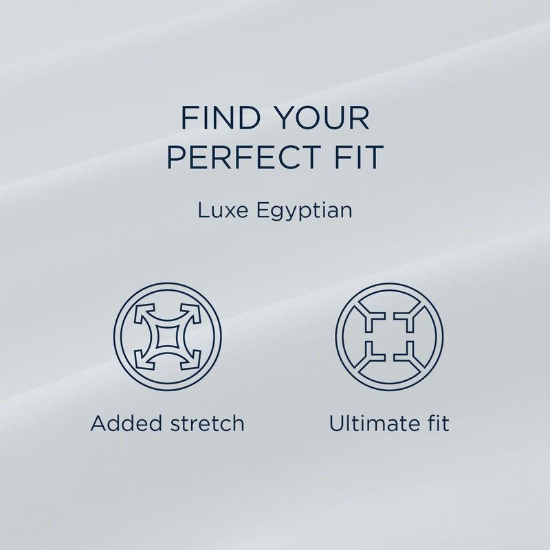  Tempur-Pedic TEMPUR Luxe Egyptian Cotton Pillowcase Set  Cool Gray (King) IMAGE 12