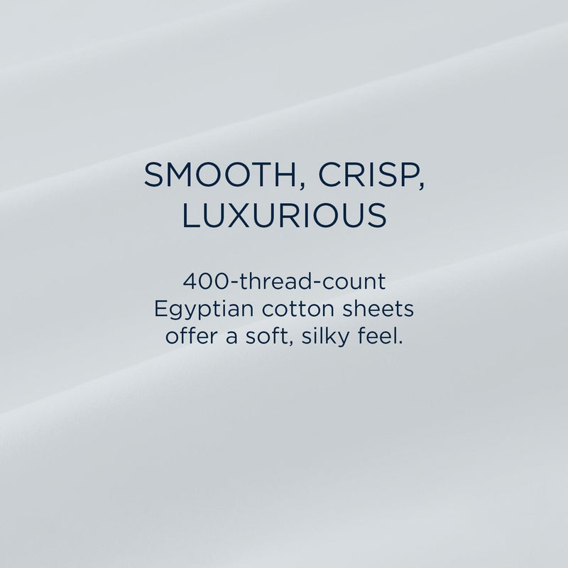  Tempur-Pedic TEMPUR Luxe Egyptian Cotton Pillowcase Set  Cool Gray (King) IMAGE 8