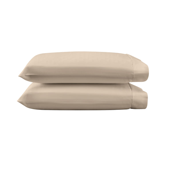  Tempur-Pedic TEMPUR Luxe Egyptian Cotton Pillowcase Set  Sandstone (Queen) IMAGE 1