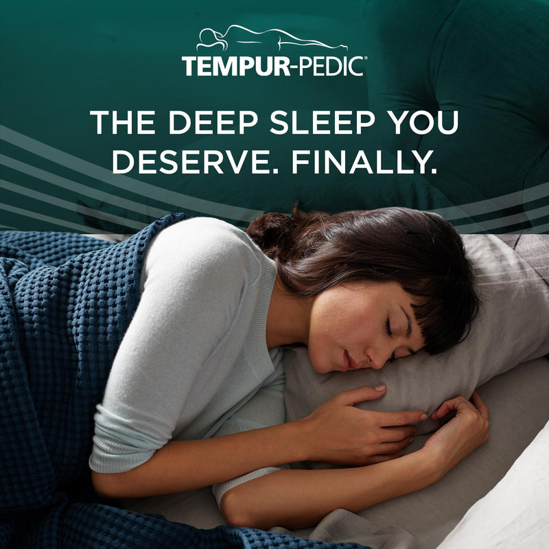  Tempur-Pedic TEMPUR Luxe Egyptian Cotton Pillowcase Set  Sleepy Blue (King) IMAGE 14