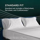  Tempur-Pedic TEMPUR Luxe Egyptian Cotton Pillowcase Set  White (King) IMAGE 10