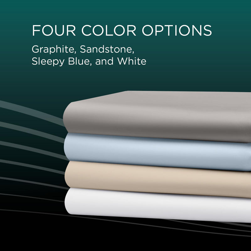  Tempur-Pedic TEMPUR Luxe Egyptian Cotton Pillowcase Set  White (King) IMAGE 5