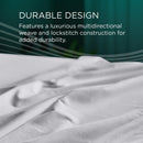  Tempur-Pedic TEMPUR Luxe Egyptian Cotton Pillowcase Set  White (King) IMAGE 6