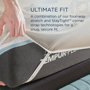  Tempur-Pedic TEMPUR Luxe Egyptian Cotton Sheet Set Sandstone (Full) IMAGE 9
