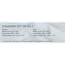  Tempur-Pedic TEMPUR Luxe Egyptian Cotton Sheet Set Sleepy Blue (Split King) IMAGE 19