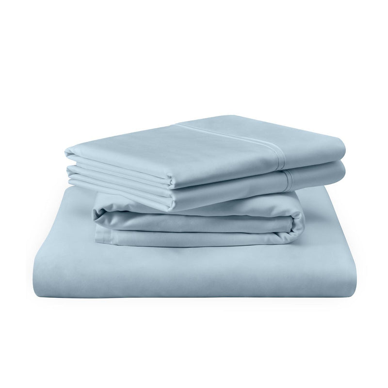  Tempur-Pedic TEMPUR Luxe Egyptian Cotton Sheet Set Sleepy Blue (Split King) IMAGE 2