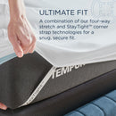  Tempur-Pedic TEMPUR Luxe Egyptian Cotton Sheet Set White (King) IMAGE 9
