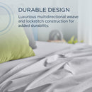  Tempur-Pedic TEMPUR Luxe Egyptian Cotton Sheet Set White (California King ) IMAGE 7