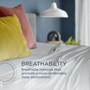  Tempur-Pedic Tempur-Pedic Breeze Pillowcase Set - Graphite (King) IMAGE 7