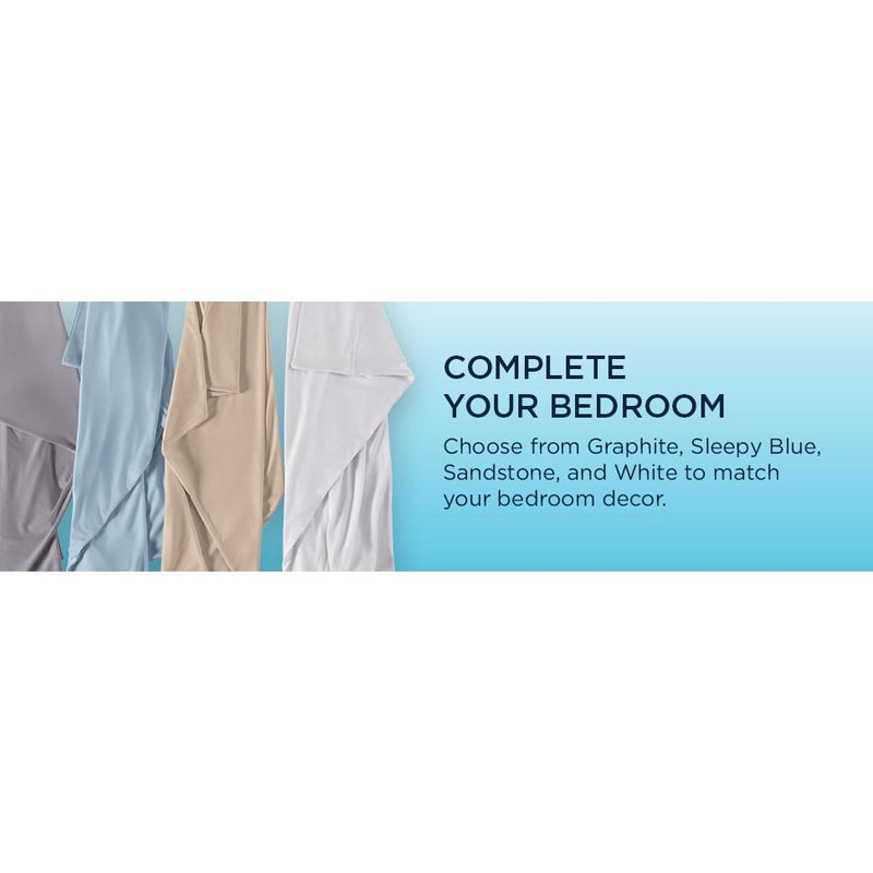  Tempur-Pedic Tempur-Pedic Breeze Pillowcase Set - Sleepy Blue (King) IMAGE 18