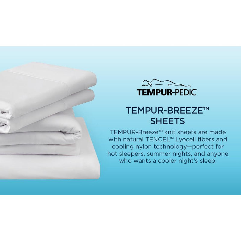  Tempur-Pedic Tempur-Pedic Breeze Pillowcase Set - Sleepy Blue (Queen) IMAGE 13