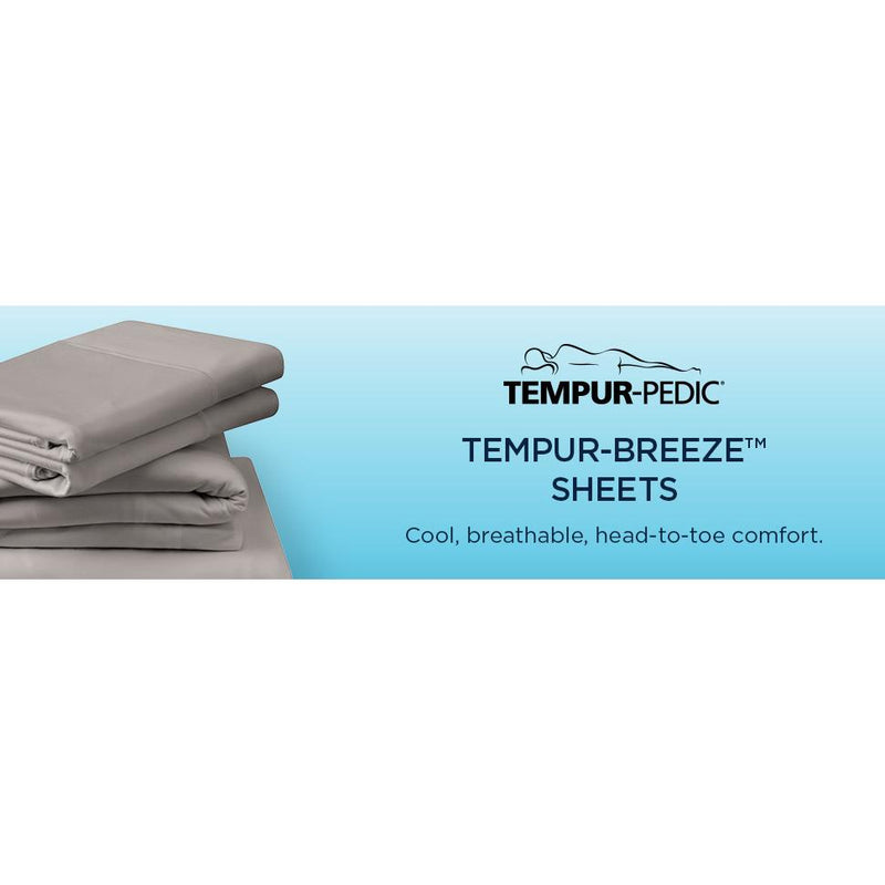  Tempur-Pedic Tempur-Pedic Breeze Pillowcase Set - Sleepy Blue (Queen) IMAGE 15