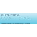  Tempur-Pedic Tempur-Pedic Breeze Pillowcase Set - Sleepy Blue (Queen) IMAGE 18