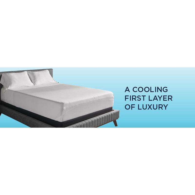 Tempur-Pedic Tempur-Pedic Breeze Pillowcase Set - Sleepy Blue (Queen) IMAGE 20