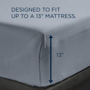  Tempur-Pedic Tempur-Pedic ProPerformance Pillowcase Set - Sleepy Blue (Queen) IMAGE 3