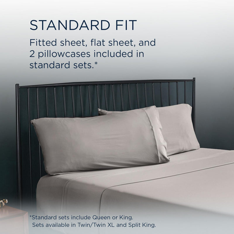  Tempur-Pedic Tempur-Pedic ProPerformance Sheet Set- Graphite (Split California King) IMAGE 11