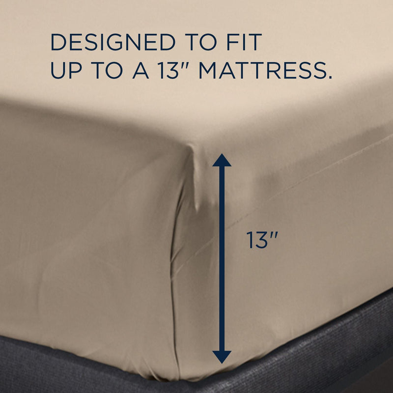  Tempur-Pedic Tempur-Pedic ProPerformance Sheet Set- Sandstone (Full) IMAGE 3
