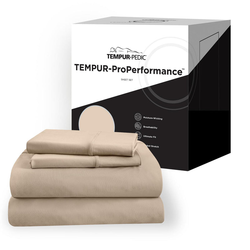  Tempur-Pedic Tempur-Pedic ProPerformance Sheet Set- Sandstone (Split California King) IMAGE 10