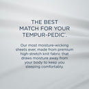  Tempur-Pedic Tempur-Pedic ProPerformance Sheet Set- Sandstone (Split California King) IMAGE 8