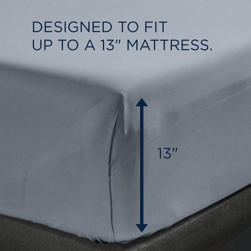  Tempur-Pedic Tempur-Pedic ProPerformance Sheet Set- Sleepy Blue (California King ) IMAGE 3