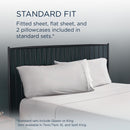  Tempur-Pedic Tempur-Pedic ProPerformance Sheet Set- White (Split King) IMAGE 11