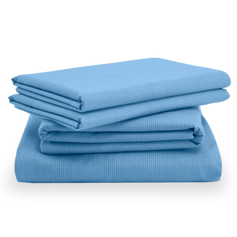  Tempur-Pedic TEMPUR ProAir Sheet Set Blue Azure (Split California King) IMAGE 2