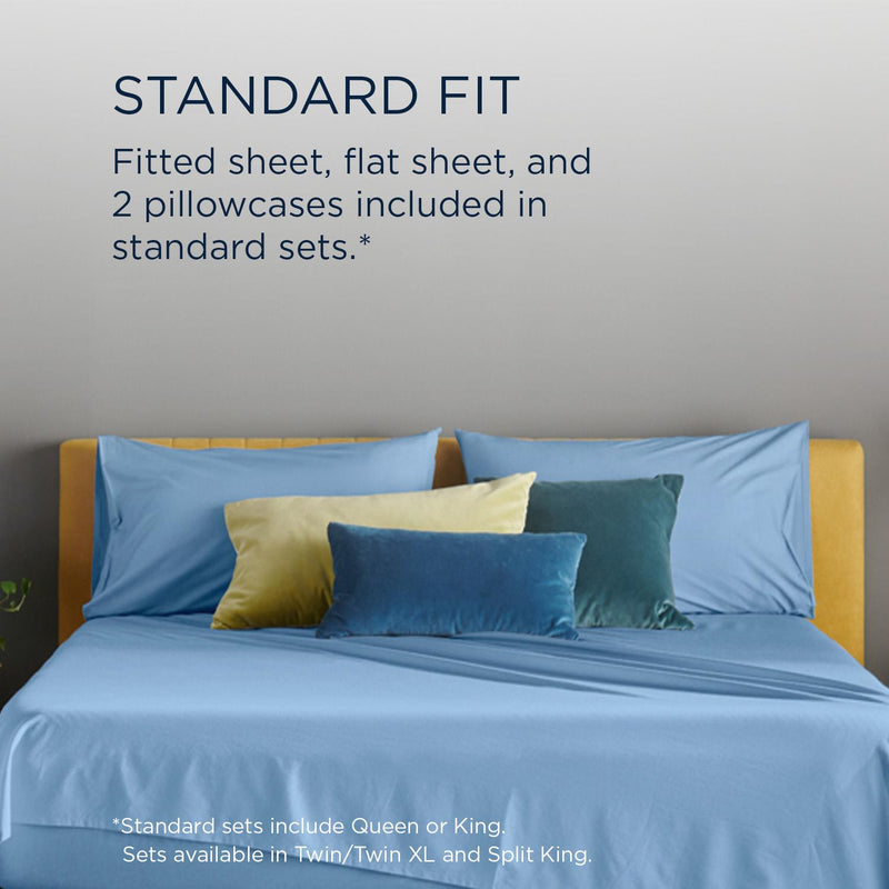  Tempur-Pedic TEMPUR ProAir Sheet Set Blue Azure (Twin) IMAGE 11