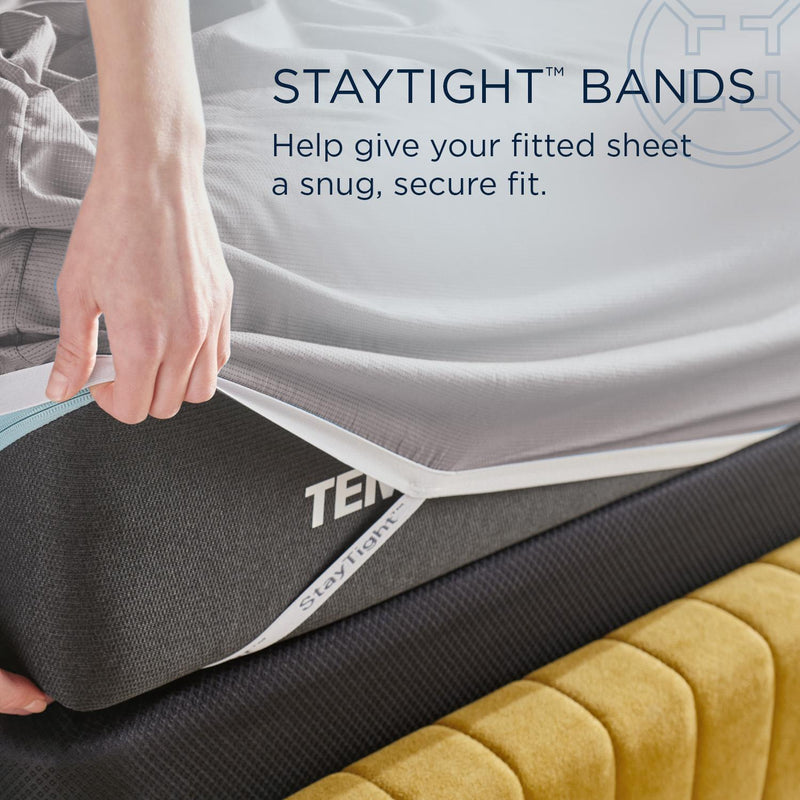  Tempur-Pedic TEMPUR ProAir Sheet Set Cool Gray (Twin) IMAGE 9