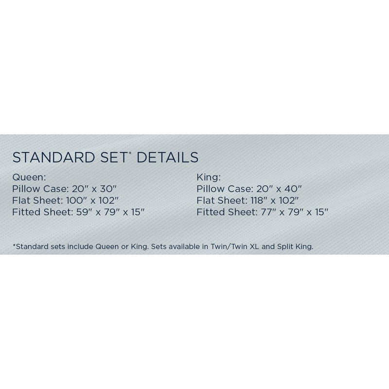  Tempur-Pedic TEMPUR ProAir Sheet Set Cool Gray (California King ) IMAGE 19