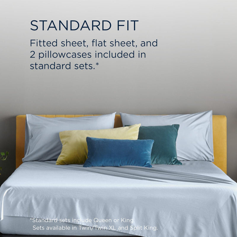  Tempur-Pedic TEMPUR ProAir Sheet Set Sleepy Blue (Full) IMAGE 11