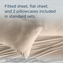  Tempur-Pedic TEMPUR Rayon from Bamboo Sheet Set Sandstone (Split California King) IMAGE 11