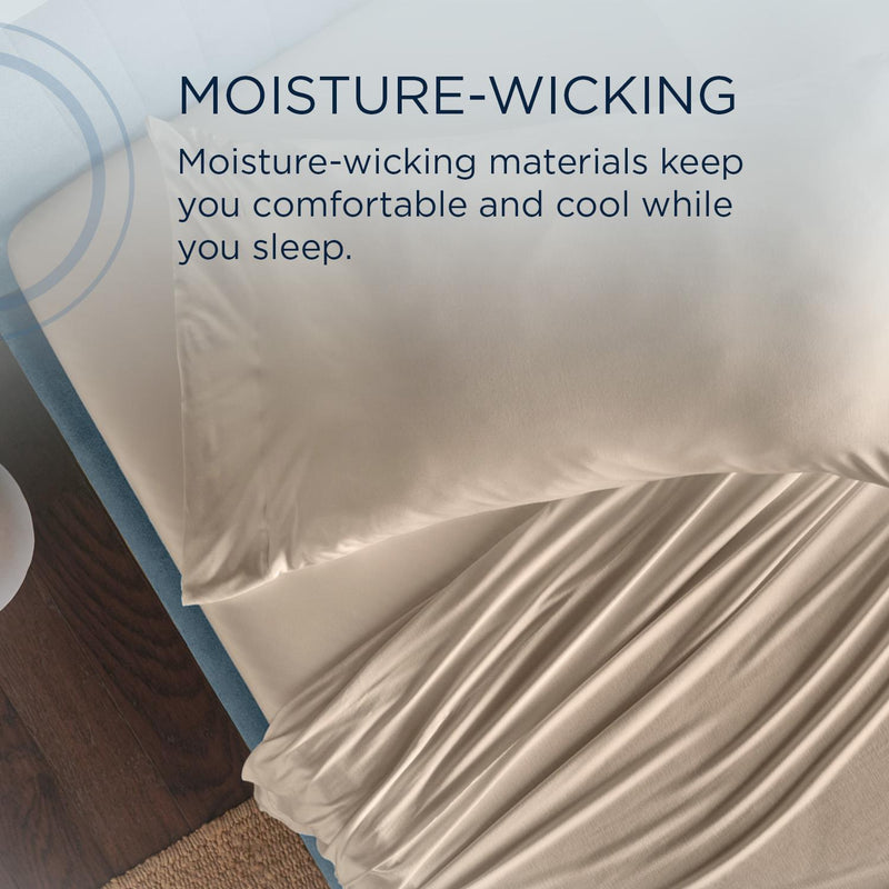  Tempur-Pedic TEMPUR Rayon from Bamboo Sheet Set Sandstone (Full) IMAGE 7