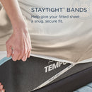 Tempur-Pedic TEMPUR Rayon from Bamboo Sheet Set Sandstone (Twin XL) IMAGE 9