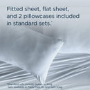  Tempur-Pedic TEMPUR Rayon from Bamboo Sheet Set Sleepy Blue (Queen) IMAGE 11