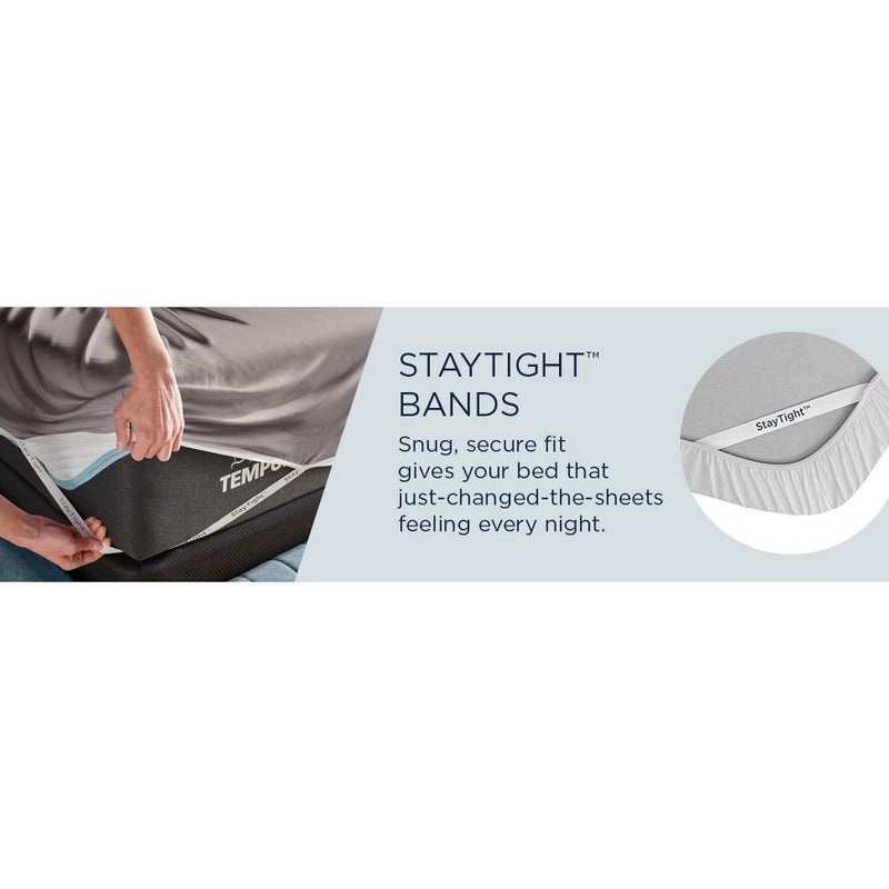  Tempur-Pedic TEMPUR Rayon from Bamboo Sheet Set White (Twin XL) IMAGE 18