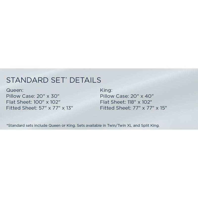  Tempur-Pedic TEMPUR Rayon from Bamboo Sheet Set White (Twin XL) IMAGE 19