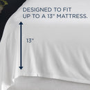  Tempur-Pedic TEMPUR Rayon from Bamboo Sheet Set White (California King ) IMAGE 3