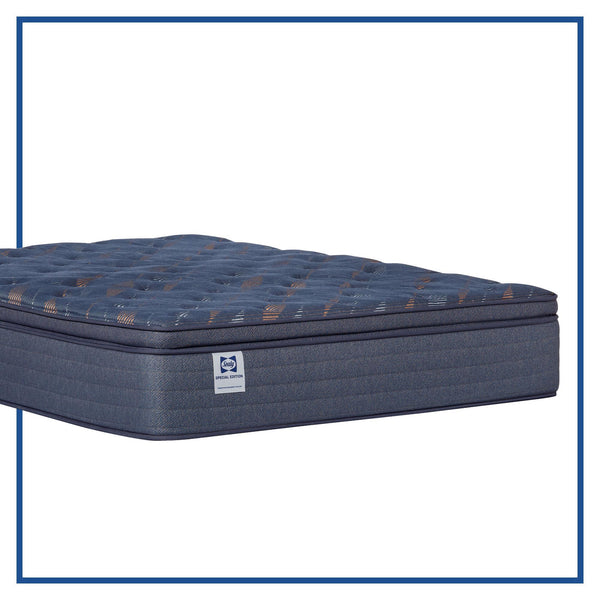  Sealy Warner Euro Pillow Top Soft Mattress (Full) IMAGE 1