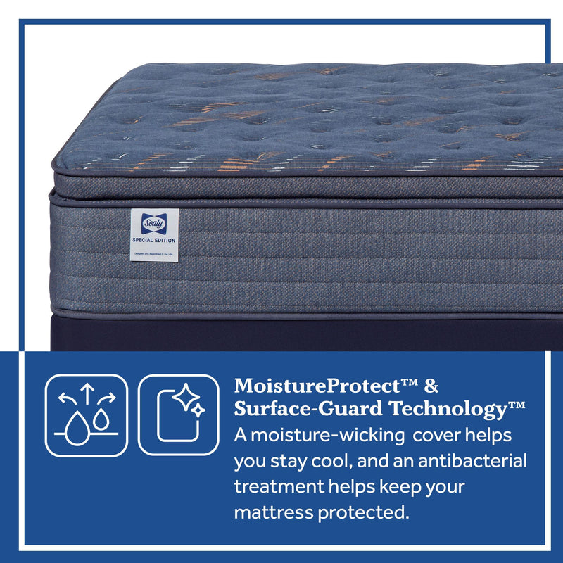  Sealy Warner Euro Pillow Top Soft Mattress (Twin XL) IMAGE 6