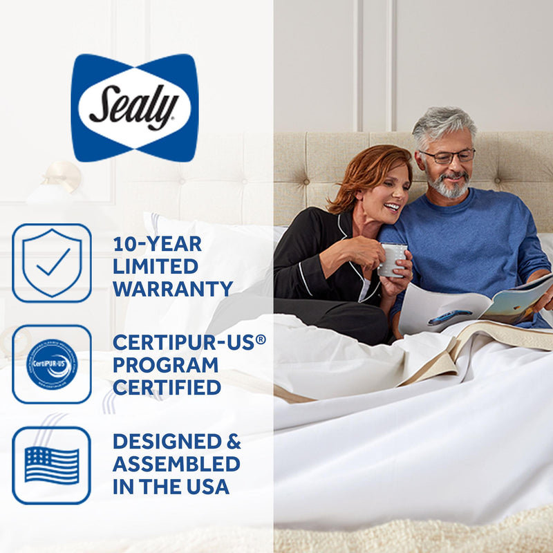  Sealy Warner Euro Pillow Top Soft Mattress (Twin XL) IMAGE 8