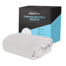  Tempur-Pedic 45918132 Mattress Protector - White (Split California King) IMAGE 1