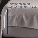  Tempur-Pedic 40106361 Sheet Sets - Gray (King) IMAGE 4